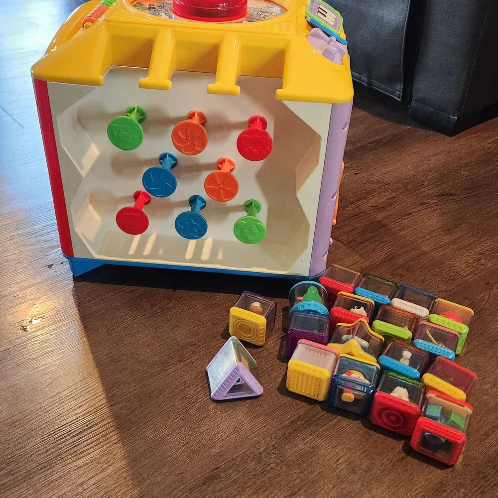Colorful Activity Cube for Kids